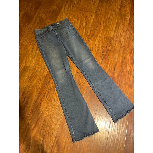 ANTHROPOLOGIE Level 99 Chloe Mid Rise Bootcut Jeans Size 31 - Picture 3 of 9
